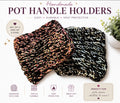 Handmade Crochet Pot Handle Holders – Set of 2